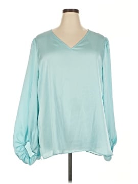 Persona by Marina Rinaldi Long Sleeve Blouse (view 1)
