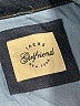 Jachs Girlfriend Blue Denim Jacket Size L - photo 6