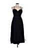 Unbranded 100% Polyester Black Cocktail Dress Size M - photo 1