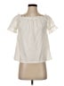 One September Ivory Short Sleeve Blouse Size XS - photo 1
