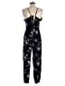American Eagle Outfitters 100% Viscose Graphic Black Jumpsuit Size S - photo 2