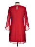 A. Byer 100% Polyester Solid Red Casual Dress Size M - photo 2