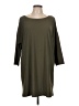Leith Solid Green Casual Dress Size L - photo 1