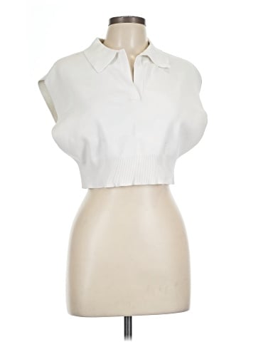 Forever 21 Sleeveless Button-Down Shirt (view 1)