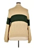 Roolee 100% Acrylic Color Block Tan Pullover Sweater Size 3X - photo 2