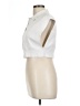 Forever 21 Ivory Sleeveless Button-Down Shirt Size M - photo 5