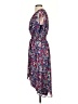 BCBG Paris 100% Polyester Floral Blue Casual Dress Size S - photo 5