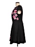 Elle Floral Black Casual Dress Size L - photo 5