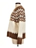 J.Crew Chevron-herringbone Brown Pullover Sweater Size M - photo 5