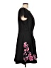 Elle Floral Black Casual Dress Size L - photo 4