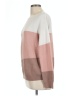Evolution by Cyrus Color Block Pink Pullover Sweater Size L - photo 5