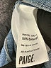 Paige 100% Cotton Blue Jeans Size 27 waist - photo 8