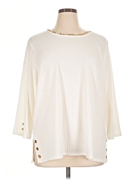 Alfred Dunner 3/4 Sleeve Top