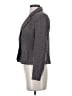 Petite Sophisticate Tweed Gray Wool Blazer Size 4 - photo 5