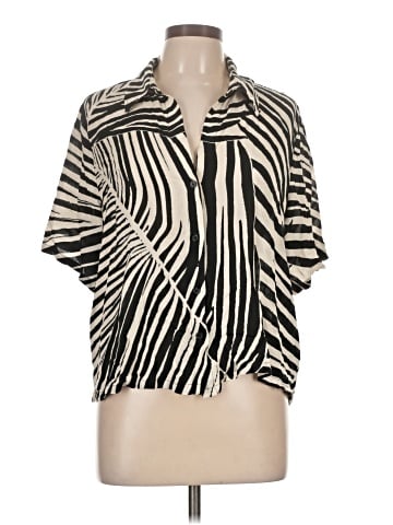 H&M Short Sleeve Blouse (view 1)