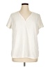 Basic Editions Ivory Short Sleeve T-Shirt Size 1X - photo 1