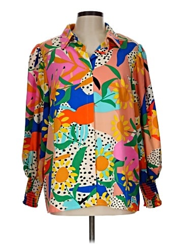 Unbranded 3/4 Sleeve Blouse (view 1)