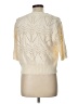 Shein 100% Acrylic Hearts Ivory Pullover Sweater Size 12 - photo 2