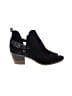 Lucky Brand 100% Leather Black Ankle Boots Size 6 1/2 - photo 1