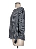 MICHAEL Michael Kors 100% Polyester Black Gray Short Sleeve Blouse Size L - photo 5