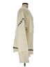 Topshop Chevron-herringbone Ivory Turtleneck Sweater Size M - photo 4