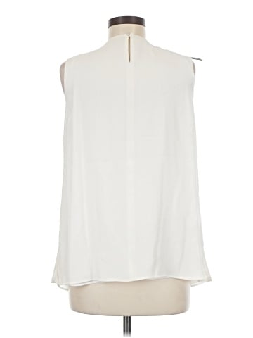 Lafayette 148 New York Sleeveless Silk Top (view 2)