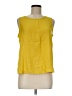 Unbranded 100% Polyester Yellow Sleeveless T-Shirt Size M - photo 1