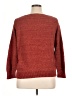 Ann Taylor LOFT Outlet 100% Cotton Red Pullover Sweater Size XL - photo 2