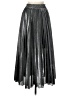 Assorted Brands Metallic Silver Formal Skirt Size M - photo 1