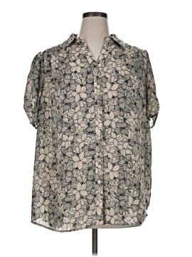 Adrianna Papell Short Sleeve Blouse