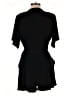Express Solid Black Romper Size L - photo 2