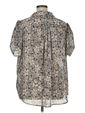 Adrianna Papell Short Sleeve Blouse (view 2)