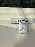 Nine West 100% Polyester Ivory Long Sleeve Blouse Size L - photo 7