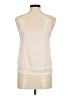 Assorted Brands 100% Polyester Ivory Sleeveless Blouse Size M - photo 2