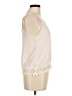 Assorted Brands 100% Polyester Ivory Sleeveless Blouse Size M - photo 4