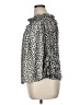 CeCe 100% Polyester Animal Print Silver 3/4 Sleeve Blouse Size 1X - photo 5