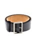 Assorted Brands 100% Leather Black Leather Belt Size M - photo 1