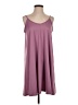 Doublju Solid Purple Casual Dress Size S - photo 1