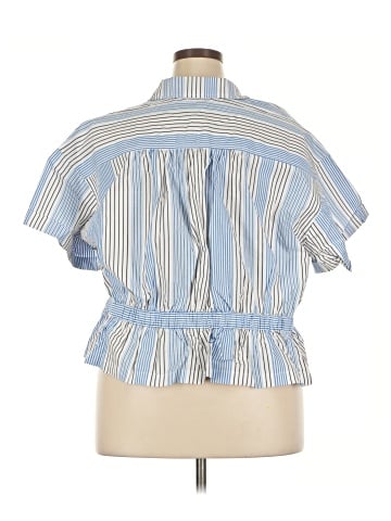 Free Assembly Short Sleeve Blouse (view 2)