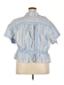 Free Assembly Blue Short Sleeve Blouse Size XXL - photo 2