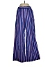 Zara Stripes Blue Casual Pants Size S - photo 1