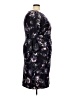 Connected Apparel Print Black Cocktail Dress Size 2X - photo 4