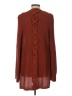 Pinque 100% Acrylic Brown Cardigan Size L - photo 2