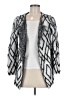 Lulumari Chevron-herringbone Gray Cardigan Size M - photo 1