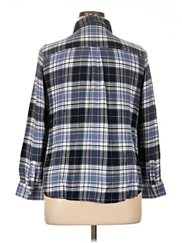 Caslon 3/4 Sleeve Button-Down Shirt (view 2)