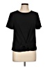 Dylan Gray 100% Polyester Black Short Sleeve Top Size L - photo 1