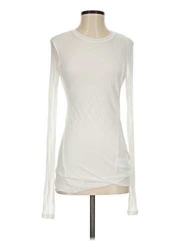 Cos Long Sleeve Silk Top (view 1)