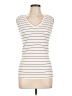 Nordstrom Rack Ivory Sleeveless T-Shirt Size M - photo 1