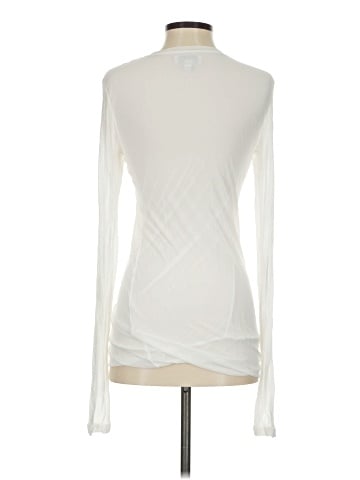 Cos Long Sleeve Silk Top (view 2)