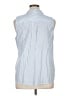 Apt. 9 Stripes Blue Sleeveless Blouse Size XL - photo 2